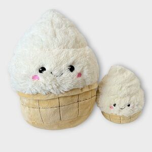 Giant & Small Sprinkle Cupcake Squishables VGC